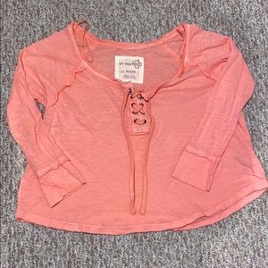 We The Free Pink Long Sleeve